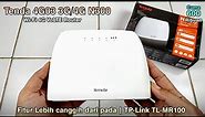 Modem Router GSM All Oprator | Tenda 4G03 N300 Wi-Fi 4G LTE Router