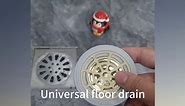 2-Pack Odor Proof Floor Drain,Removable Strainer Cover,Shower Drain Hair Catcher,Effectively Prevent Hair or Foreign Matter from Clogging The Drain Pipe,Suitable for ≥1.3 inch Diameter of The Drain