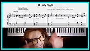 Oh, Holy Night - Piano by Sangah Noona with Sheet Music