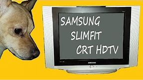 Samsung Slimfit CRT HDTV