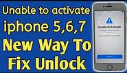Unable To Activate iPhone | How To Fix Unable to Activate Any iPhone