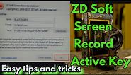 ZD Soft Screen Recorder 11.1.10 + Working Serial Key 2020 | Serial Key full version 100%working