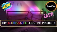 Easy DIY - WLED ESP8266 Wemos D1 Mini & LED Strip - LED Strip WS2812B and PARTY!