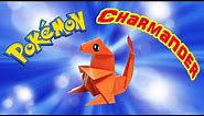 Origami Pokemon Charmander | How to Make a Paper Charmander Tutorial with One Piece of Paper