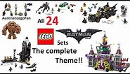 Lego Batman Movie - Compilation of all Sets - The complete Theme