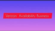 Verizon FIOS Availability Business