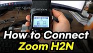 How to Connect Zoom H2N Recorder to Computer (USB connection to PC)