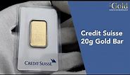 Credit Suisse 20 Gram Gold Bar