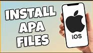 How To Install IPA Files On iPhone │ Explained