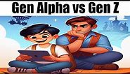 Gen Alpha vs Gen Z be like