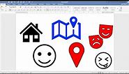 How To Insert Icons In Word 2019
