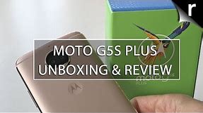 Moto G5s Plus Unboxing, Setup & Hands-on Review