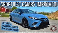 The 2022 Toyota Camry TRD Is A Traditional V6 Powered Sporty Family Sedan