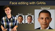 Editing Faces using Artificial Intelligence