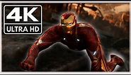 Iron Man Nanotech Power Scenes 4K IMAX