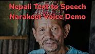 Nepali text to speech: Make audio and video files in Nepali easily online