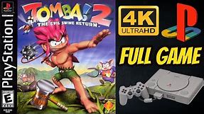 Tomba! 2: The Evil Swine Return | PS1 | 4K60ᶠᵖˢ UHD🔴 | 100% [133+4 events] Longplay Full Movie Game