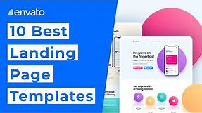 10 Best Landing Page Templates [2021]