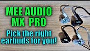 Mee Audio MX PRO (part 1): Four awesome new in-ear monitors!