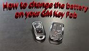 VERY FAST AND EASY!! How to change the battery in a GM Key fob!