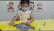 The Five Senses Craft with my 2-3 year old students.