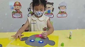 The Five Senses Craft with my 2-3 year old students.