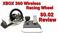 Microsoft Xbox 360 Wireless Racing Wheel $0.02 Review