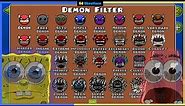 DEMON FILTER? Geometry Dash Difficulty Faces