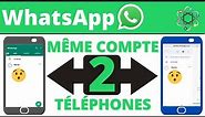 Utiliser le même compte WhatsApp sur 2 téléphones différents