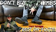DON'T BUY BLACK TIMBERLANDS UNTIL YOU WATCH THIS VIDEO! | HOW TO LACE UP FRESH TIMBS & BEST ON FOOT