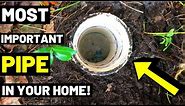 This Pipe Can SAVE YOUR HOUSE FROM SEWAGE FLOODS! (Sewer Clean Out Pipe Explanation)