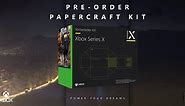 Microsoft ofrece kits de origami Xbox Series X Papercraft con pre-pedidos