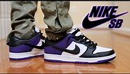 NIKE SB DUNK LOW "COURT PURPLE REVIEW & ON FEET