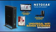 NETGEAR Universal WiFi Range Extender (WN2000RPT) Product Tour