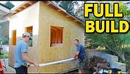 Build A 10x12 Modern Shed DIY Start to Finish for Around $11,000
