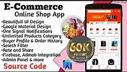 How to Create ECommerce Online Shopping App in Android Studio - @TechnicDude