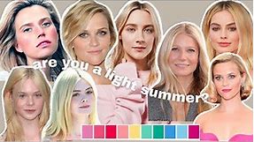 LIGHT SUMMER COLOR PALETTE AND SEASONAL GUIDE / 12 Seasons Color Analysis