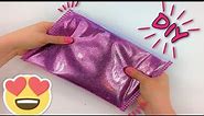 Easy DIY Floating Liquid Glitter Pencil Case | BACK TO SCHOOL DIY