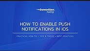 How to Enable Push Notifications in iOS