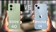 Motorola Edge 40 vs iPhone 14 Review
