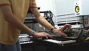 Polymoog 203a with Vox Humana Program testing (by Synthpro)