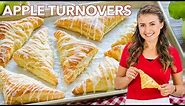 Easy Apple Turnover Recipe | Simple Glaze for Apple Turnovers