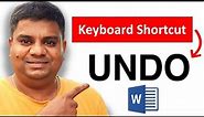 How To Do Undo on Keyboard - [ MAC and Windows Shortcut ]