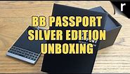 Blackberry Passport Silver Edition unboxing and first look