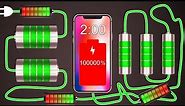 Overcharging Phone Battery 100000% [2 Minute Timer Bomb] ⚡