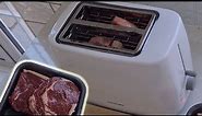 Chef Shows How To Cook Steak In A Toaster