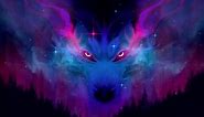Cosmic Wolf Live Wallpaper - WallpaperWaifu