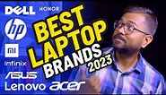 Best Laptop Brand in India in 2023 | Which brand laptop is best for programming, gaming & home-use?