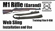 M1 Rifle (Garand) Web Sling (TF 8-05B)