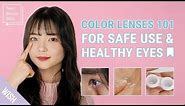 How to Apply Contacts Lenses for Beginners | 4 Tips on Finding the Perfect Color Lenses for My Eyes